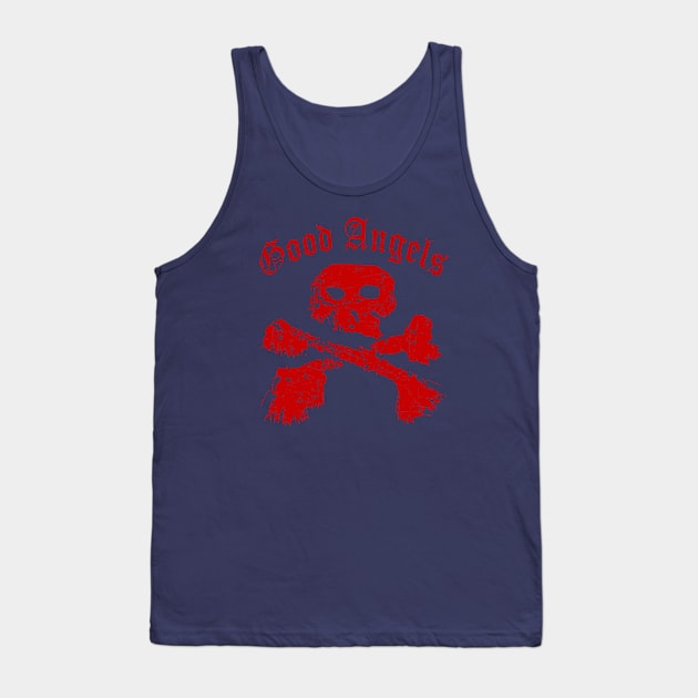 Good Angels with Skull and Bones Tank Top by MFK_Clothes
